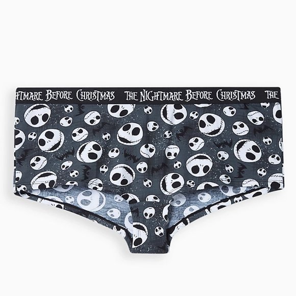 ❤️NWT VINTAGE TORRID PANTY NIGHTMARE BEFORE CHRISTMAS SKELLINGTON HALLOWEEN - Picture 3 of 14